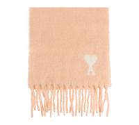 Ami Paris, unisex, Accessoires, Rose, Taille: ONE Size Écharpe en laine