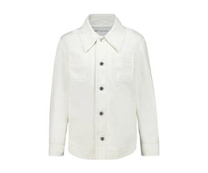 Ami Paris - Veste boutonnée Worker en coton - Homme - Vestes - Blanc - Taille: M