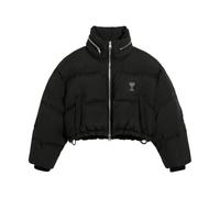 Ami Paris - Veste Casual en Nylon Noir - Femme - Vestes - Noir - Taille: 38 FR