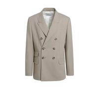 Ami Paris - Veste Droite Croisée - Homme - Vestes - Beige - Taille: L