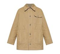 Ami Paris - Veste en jean avec poches - Homme - Vestes - Beige - Taille: L