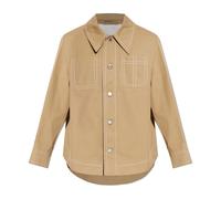 Ami Paris - Veste en jean avec poches - Homme - Vestes - Brun - Taille: XL