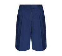 Ami Paris - Virgin Wool Shorts - Homme - Shorts - Bleu - Taille: W46