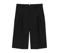 Ami Paris - Wide Leg Bermuda - Femme - Shorts - Noir - Taille: 44 FR