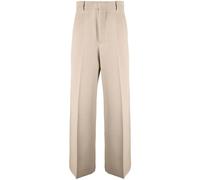 Ami Paris - Wide Pantalons - Femme - Pantalons - Beige - Taille: 42 FR