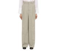 Ami Paris - Wide Pantalons - Femme - Pantalons - Gris - Taille: 38 FR
