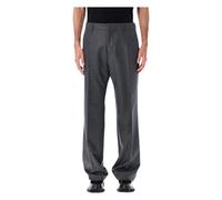Ami Paris - Wool Classic Pantalons - Homme - Pantalons - Gris - Taille: L