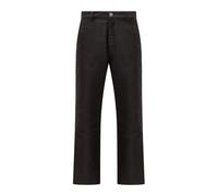 Ami Paris - Pantalon Casual en Coton Noir - Homme - Pantalons - Noir - Taille: L