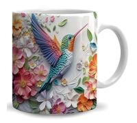 Ami Tasse Personnalisée Colibris Fun Mug Muttertag 330ML pour École,Entraide,Loisirs,Colloque