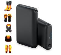 Amiable Batteries rechargeables Li-polymère 7,4 V 3000 mAh, pour chaussons chauffants, convient pour gants chauffants, chaussettes chauffantes