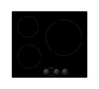 AIM3530 - Table de cuisson à induction - 3 plaques de cuisson - Niche - largeur : 56 cm - profondeur : 49 cm - noir