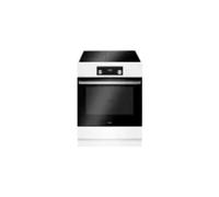 Amica - Cuisinière induction 3 foyers four multifonctions pyrolyse 77l largeur 60cm blanc aci7007rw