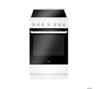Amica Cuisinière vitrocéramique 65l 4 feux blanc - acv603b