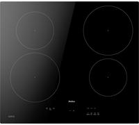 Amica DI 6410 PPB Table de cuisson noire encastrable 59,2 cm Table de cuisson à induction 4 zones/zones