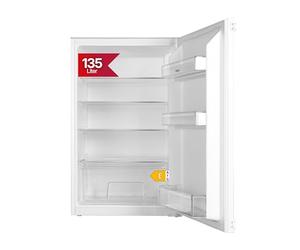Amica EVKS 16172-1 - Réfrigérateur encastrable - 88 cm - Inverter - Compresseur - Éclairage LED - Alarme d'ouverture de porte - 135 l