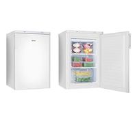 Amica GS 321 100 W Stand Gefrierschrank, 55 cm breit, 80 L, Inverter Kompressor, weiß