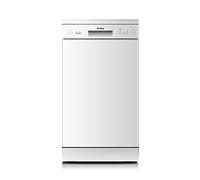 Amica GSP 14746 W Autonome 9places A++ lave-vaisselle - Lave-vaisselles (Autonome, Blanc, Compact (45 cm), boutons, 1,5 m, 1,5 m)