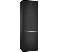 Amica KGC 15495 S Stand Kühl-Gefrierkombination, 55 cm breit, 180 cm hoch, 250 L, NoFrost, Superkühlen, VitControl, FreshZone, Edelstahloptik/schwarz