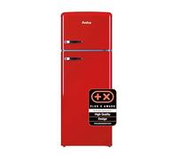 Amica KGC15630R réfrigérateur-congélateur Autoportante 213 L E Rouge