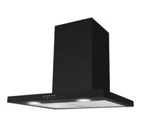 Amica KH 17803 S EEK: A Kaminhaube, 60 cm breit, Ab-/Umluft, 621 m³h, 3 Stufen, schwarz matt