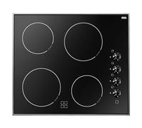 Amica KMC 13282 E Noir Intégré (placement) Céramique 4 zone(s)
