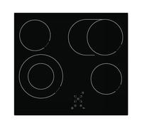 Amica KMC 742 610 C plaque Noir Intégré (placement) 57.6 cm Plaque sans zone à induction 4 zone(s)