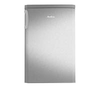 Amica KS 361 112-1 E Kühlschrank mit Gefrierfach, 85 cm Höhe, Edelstahl