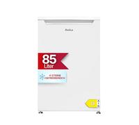 Amica Mini Congélateur Pose Libre 84,5x55x56cm 85L 4 étoiles - Congélateur 4 étoiles - Charnière de porte interchangeable AGS 3210W - Congélateur Blanc