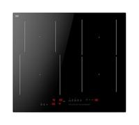 Amica Plaque à induction autonome 59,2 x 52,2 cm 4 zones de cuisson 14 niveaux de puissance Fonction booster Bridge Zone SensorTouch Sécurité enfant Indicateur de chaleur résiduelle AKIA 7780 - Plaque
