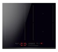 Amica Plaque à induction autonome 60 cm Slider-DirectTouch 14 niveaux de puissance Booster 2 zones pont Stop'n'Go - Plaque à induction