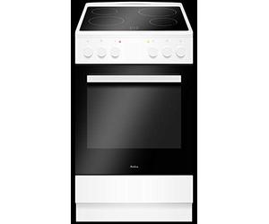 Amica SHC 903 031 W Standherd, 50 cm breit, 65 L, Glaskeramikkochfeld, CoolDoor 3, Steam Clean, weiß