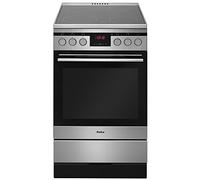 Amica SHI 11588 E Cuisinière électrique/A / 0,99 kWh / 66 L/boutons escamotables/acier inoxydable