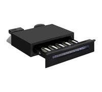 Amica WK 341 400 S Tiroir de trempage à vin encastré, classe d'efficacité énergétique G, nombre de bouteilles bordeaux (0,75 l) : 5