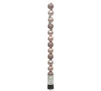 Amicasa Set De Boules De Sapin De Noël 14 Pièces 3cm Plastique Blush Pink