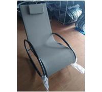Amicasé Hj-004 Fauteuil À Bascule Gris Pour Jardin