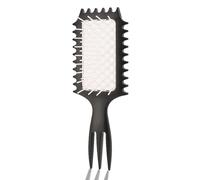 AmiCera Brosse à cheveux bouclés, brosse rebondissante pour définir le coiffage, démêler, brosse à cheveux ventilée pour femmes et hommes, brosse démêlante pour cheveux secs ou humides avec