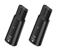 AmiCera Lot de 2 chargeurs de rasoir de type C 5 V - Adaptateur USB C pour Philips OneBlade QP2724 QP2824 S3145 X3001 X3053 S7887 S5887 MG5910 MG7910 MG7950 3000X, chargeur à fente unique Adapter