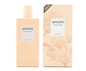 AMICHI - Bouquet Intense, Eau de Cologne pour femme, 150 ml, Parfum en spray, Eau de toilette pour femme, Eau fraîche, Parfum doux et floral, Arôme intense et longue durée