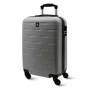 AMICHI Valise Bagage à Main 55 x 40 x 20 cm | Valise de Cabine légère Rigide avec 4 roulettes | Bagage de Bord adapté pour Avion Ryanair et Plus Encore, Gris, s, Valise Bagage à Main 55 x 40 x 20 cm