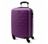AMICHI - Valises de Voyage Cabine - Valises de Voyage - Convient pour Ryannair - Trolley Bagage pour Avion résistant avec 4 Roues de 360° et Cadenas, Lilas, 55x40x20 cm, Valise de Cabine
