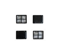 AMICUS Lot de 4 filtres de rechange pour Aqua Clay, Mini et First Compatible - Filtre de rechange pour fontaine à eau pour chats et chiens - Filtre à charbon actif durable - Filtre de rechange pour