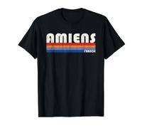 Amiens France Retro 70s 80s Style T-Shirt Graphique avec Valeur
