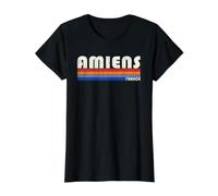 Amiens France Retro 70s 80s Style T-Shirt Graphique avec Valeur