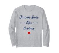 Amies Copine Meilleures copines jamais sans Mes copines Manche Longue