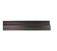 Amig 22554 - Bourlet Modèle 4 | Bourlet Adhésif à surposer | Brosse en PVC semi-rigide | 1 m | Noir | PVC