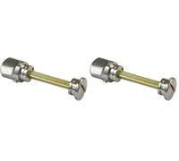 Amig 6Z - Muletilla sans rosace laitonné (Lot de 2)
