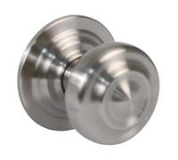 AMIG - 7341 | Bouton de porte d´entrée 51 | Ø70 mm | Laiton | Nickelé mat