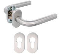AMIG - 9954 | Béquille 4O | 61 x 32 mm | Acier inoxydable AISI 304 | Mat