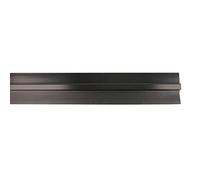Amig - Bas de Porte Coupe-Froid | Isolant sous la Porte | Adhésif à Superposer | Empêche les Courants d'Air Froids de l'Extérieur | Brosse PVC Semi-Rigide | Mesure : 1 m | Couleur : Noir