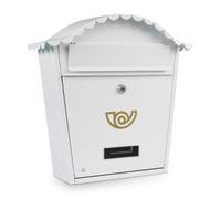 Amig - Boîte aux Lettres extérieure - Boîte à courrier pour façade et entrée de Maison - Grande capacité et Installation Facile - 360 x 260 x 80 mm - Acier - Finition INOX